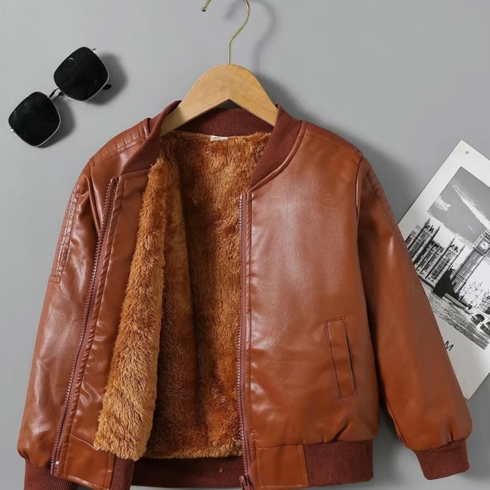Boys leather jacket